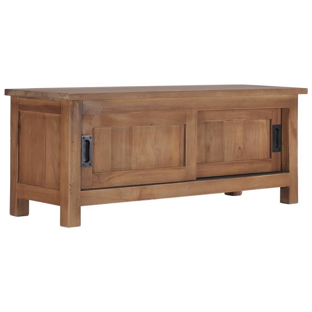 Έπιπλο Τηλεόρασης 90 x 30 x 35 εκ. από Μασίφ Ξύλο Teak - PAKOBAZAAR