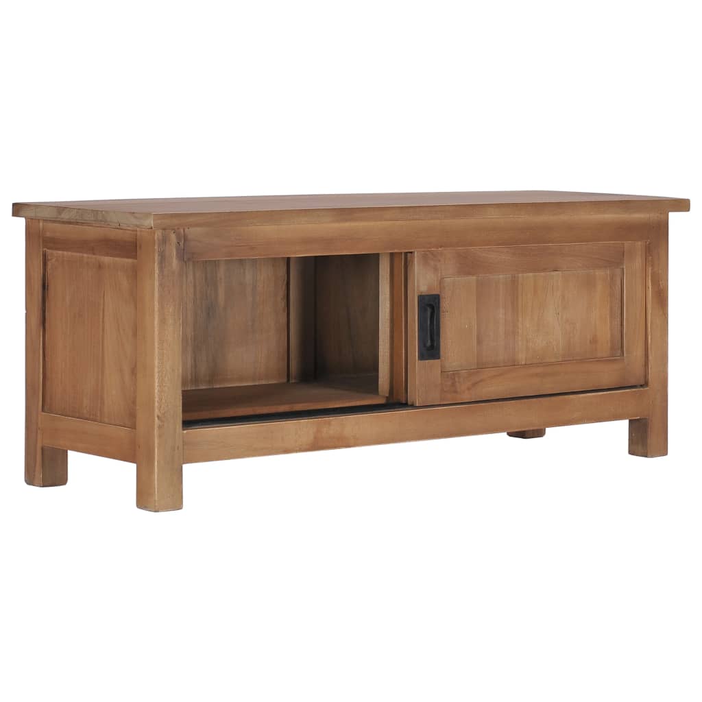 Έπιπλο Τηλεόρασης 90 x 30 x 35 εκ. από Μασίφ Ξύλο Teak - PAKOBAZAAR
