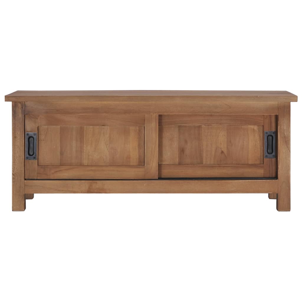 Έπιπλο Τηλεόρασης 90 x 30 x 35 εκ. από Μασίφ Ξύλο Teak - PAKOBAZAAR