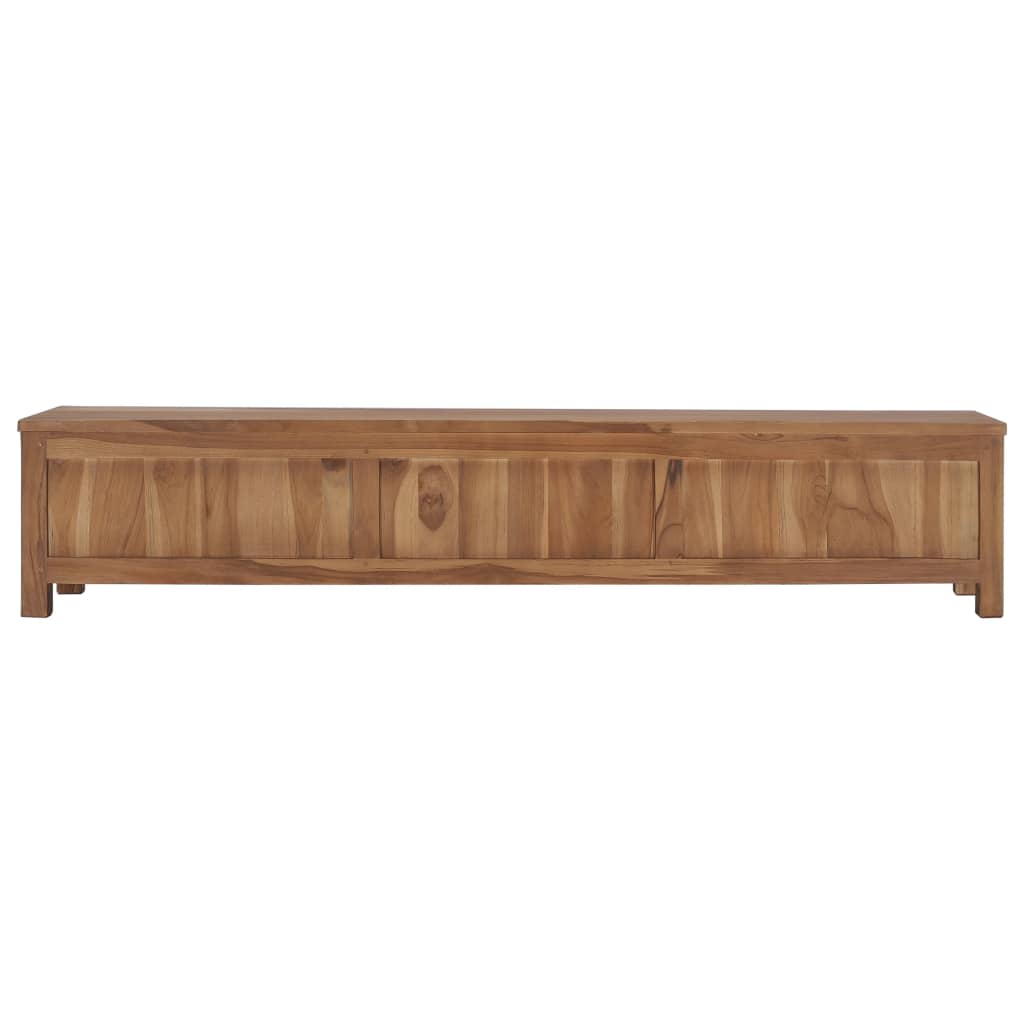 Έπιπλο Τηλεόρασης 150 x 30 x 30 εκ. από Μασίφ Ξύλο Teak - Pakobazaar