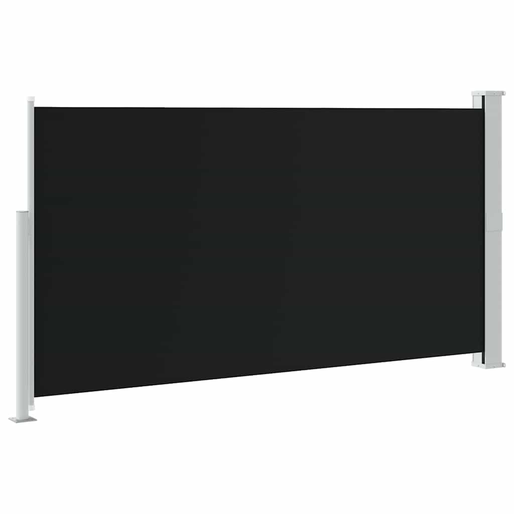 Σκίαστρο Πλαϊνό Συρόμενο Βεράντας Μαύρο 170 x 300 εκ.