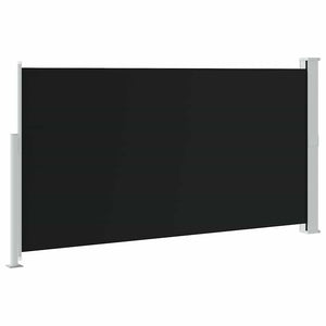 Σκίαστρο Πλαϊνό Συρόμενο Βεράντας Μαύρο 170 x 300 εκ.