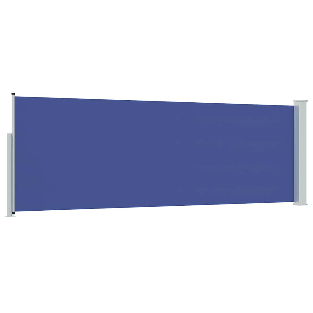 Σκίαστρο Πλαϊνό Συρόμενο Βεράντας Μπλε 100 x 300 εκ.
