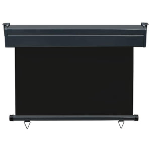 Σκίαστρο Βεράντας Πλαϊνό Μαύρο 105 x 250 εκ.