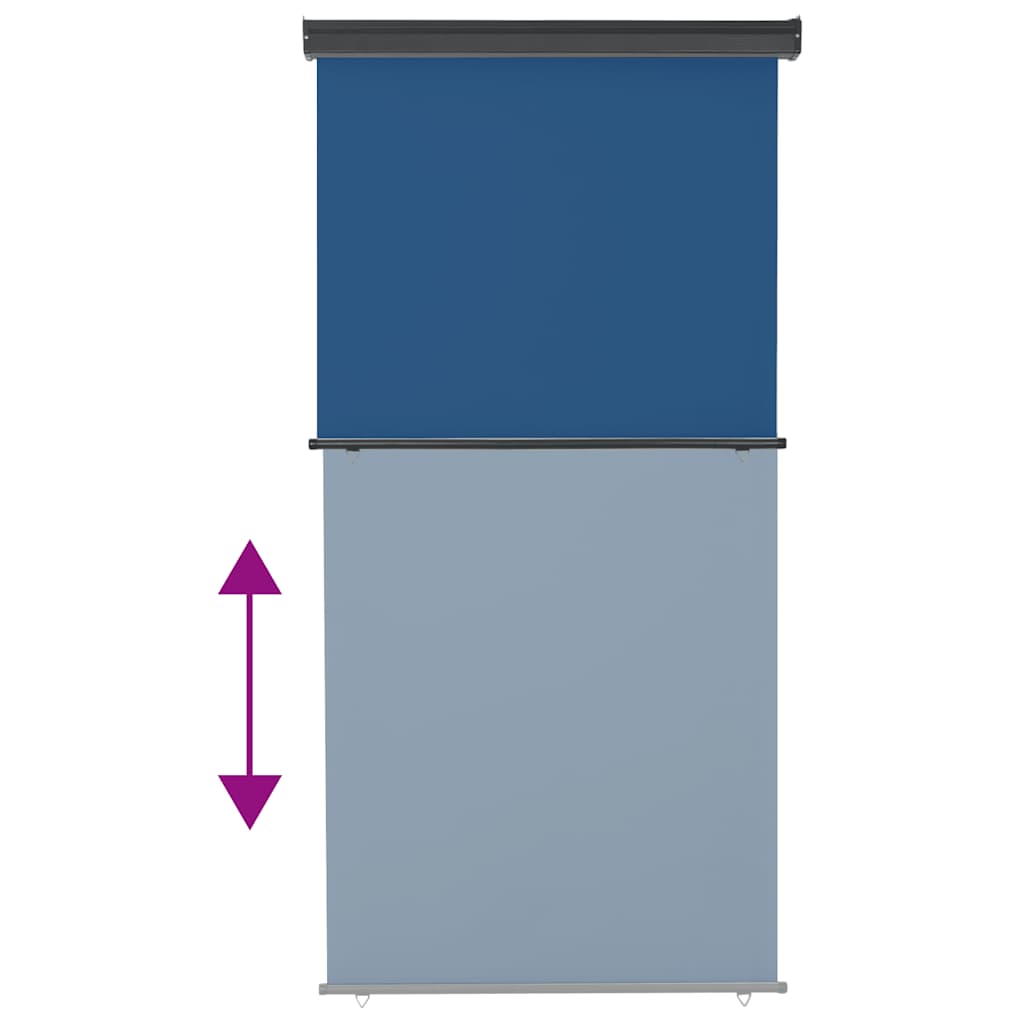Σκίαστρο Βεράντας Πλαϊνό Μπλε 125 x 250 εκ. - Pakobazaar