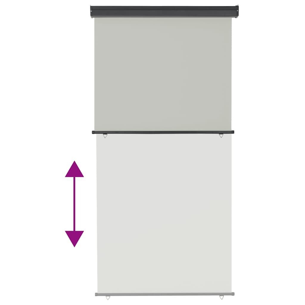 Σκίαστρο Βεράντας Πλαϊνό Γκρι 125 x 250 εκ.