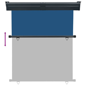 Σκίαστρο Βεράντας Πλαϊνό Μπλε 145 x 250 εκ.