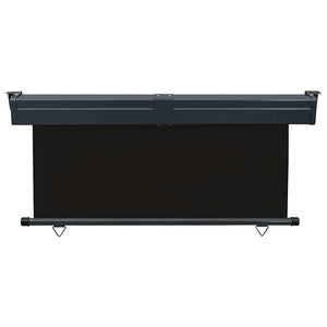 Σκίαστρο Βεράντας Πλαϊνό Μαύρο 165 x 250 εκ.