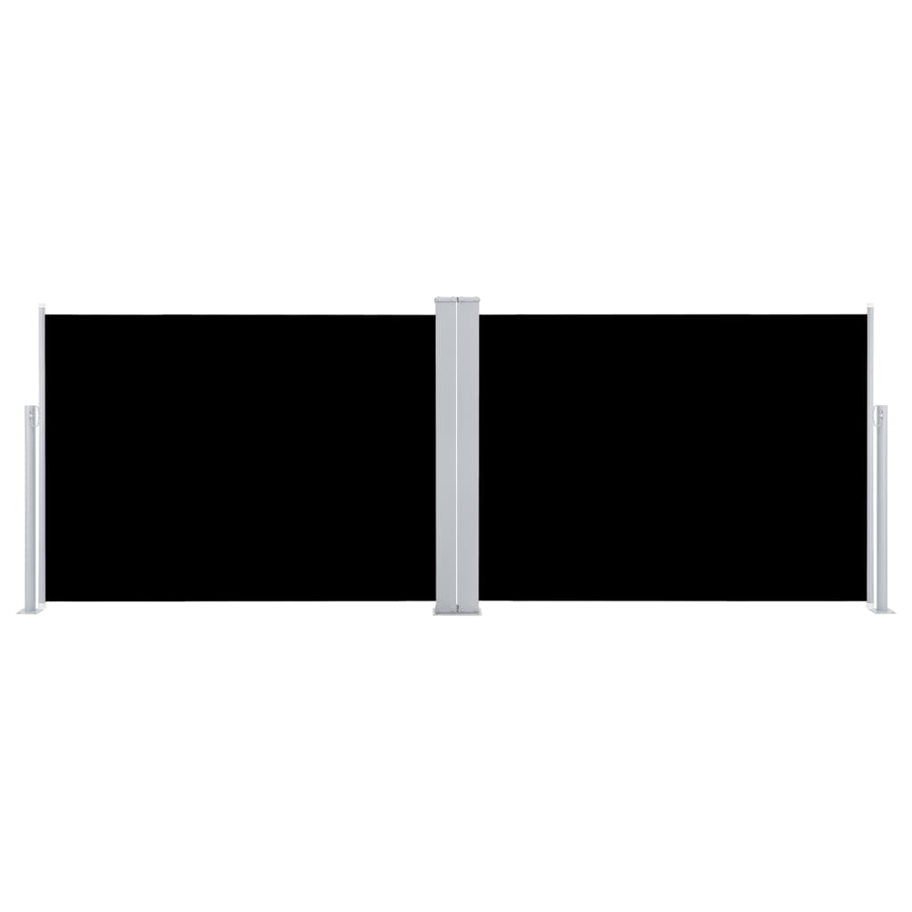 Σκίαστρο Πλαϊνό Συρόμενο Μαύρο 100 x 1000 εκ.