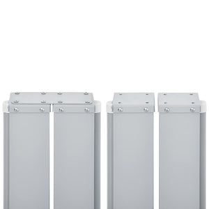 Σκίαστρο Πλαϊνό Συρόμενο Ανθρακί 120 x 1000 εκ.