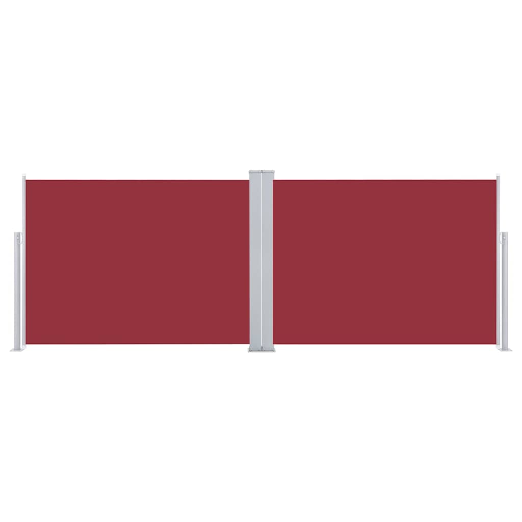 Σκίαστρο Πλαϊνό Συρόμενο Κόκκινο 120 x 1000 εκ.