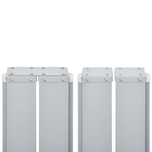 Σκίαστρο Πλαϊνό Συρόμενο Μπλε 170 x 1000 εκ. - Pakobazaar