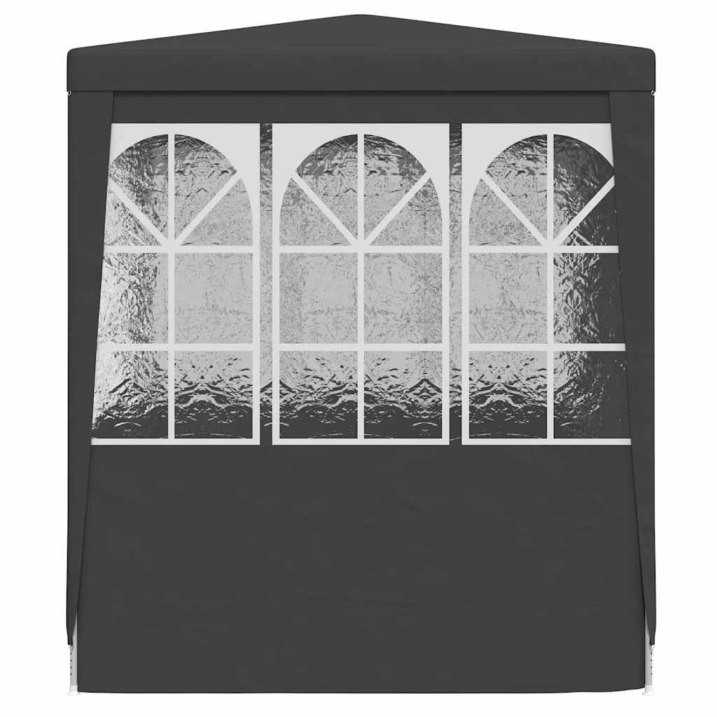Κιόσκι Επαγγελματικό με Τοιχώματα Ανθρακί 2 x 2 μ. 90 γρ./μ² - Pakobazaar