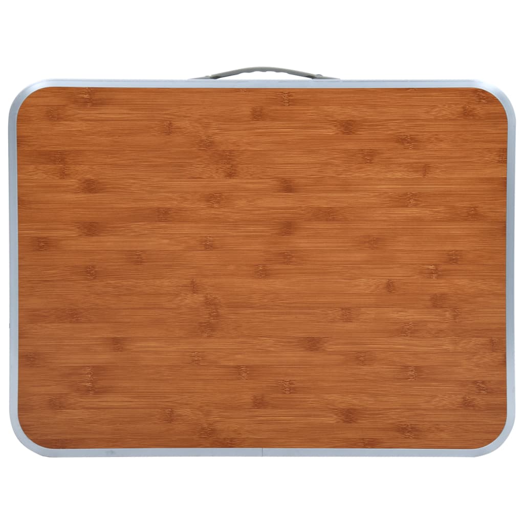 Τραπέζι Κάμπινγκ Πτυσσόμενο 60 x 45 εκ. Αλουμινίου