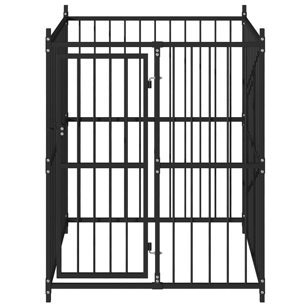 Κλουβί Σκύλου Εξωτερικού Χώρου 120 x 120 x 150 εκ. - PAKOBAZAAR