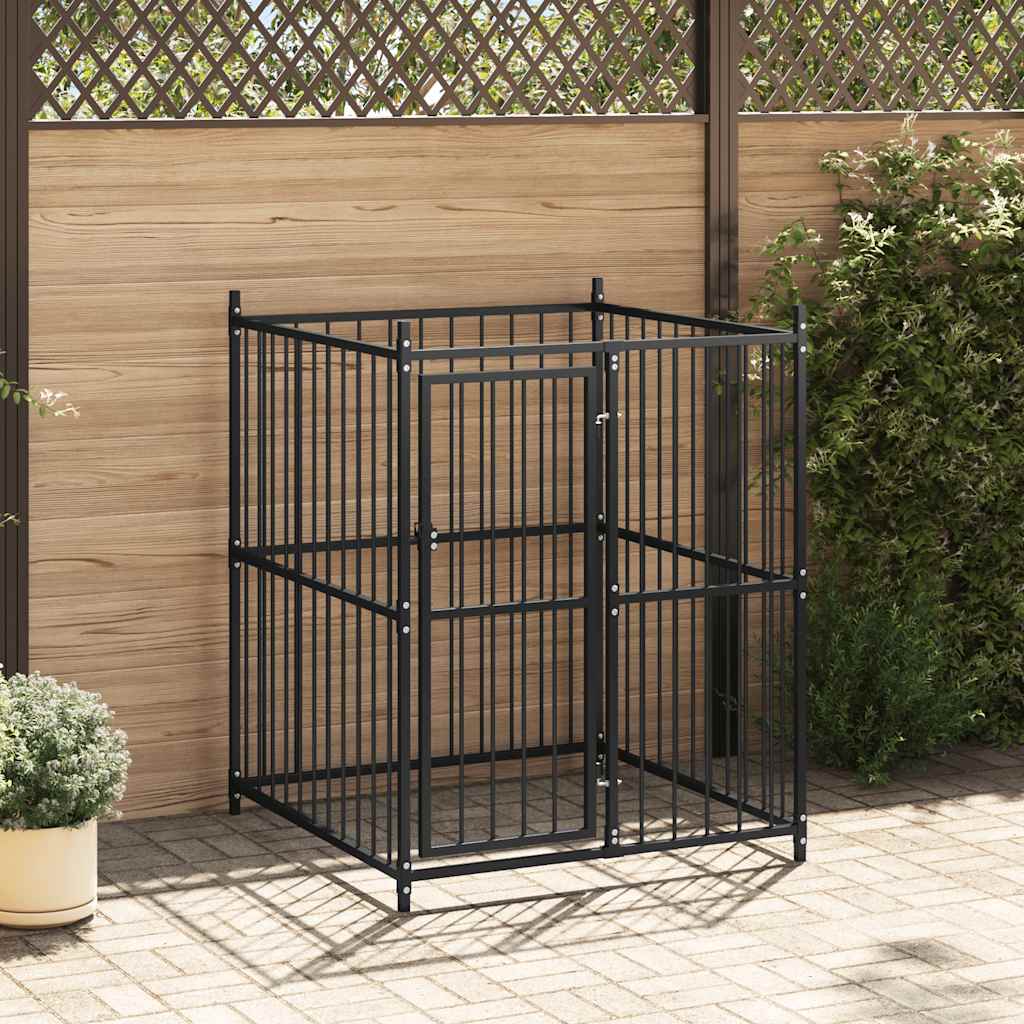 Κλουβί Σκύλου Εξωτερικού Χώρου 120 x 120 x 150 εκ. - PAKOBAZAAR