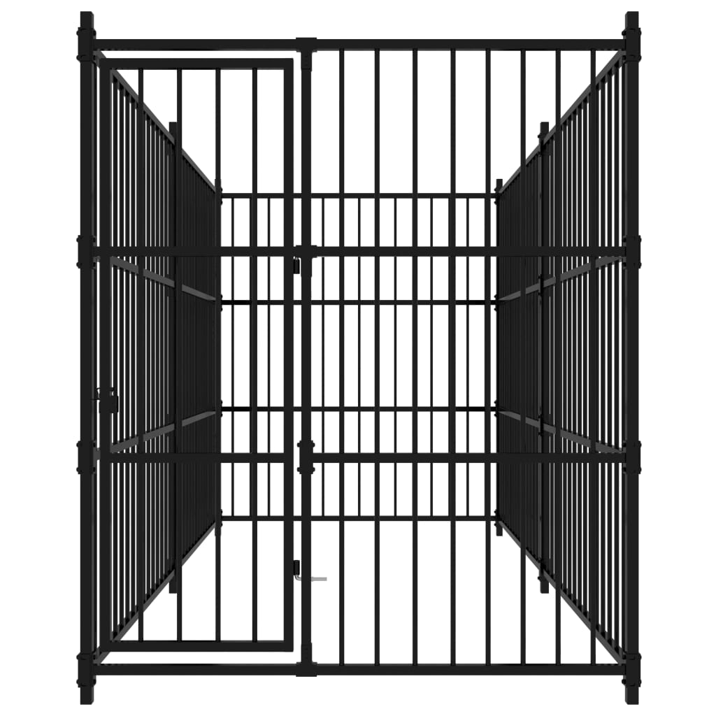 Κλουβί Σκύλου Εξωτερικού Χώρου 300 x 150 x 185 εκ. - PAKOBAZAAR