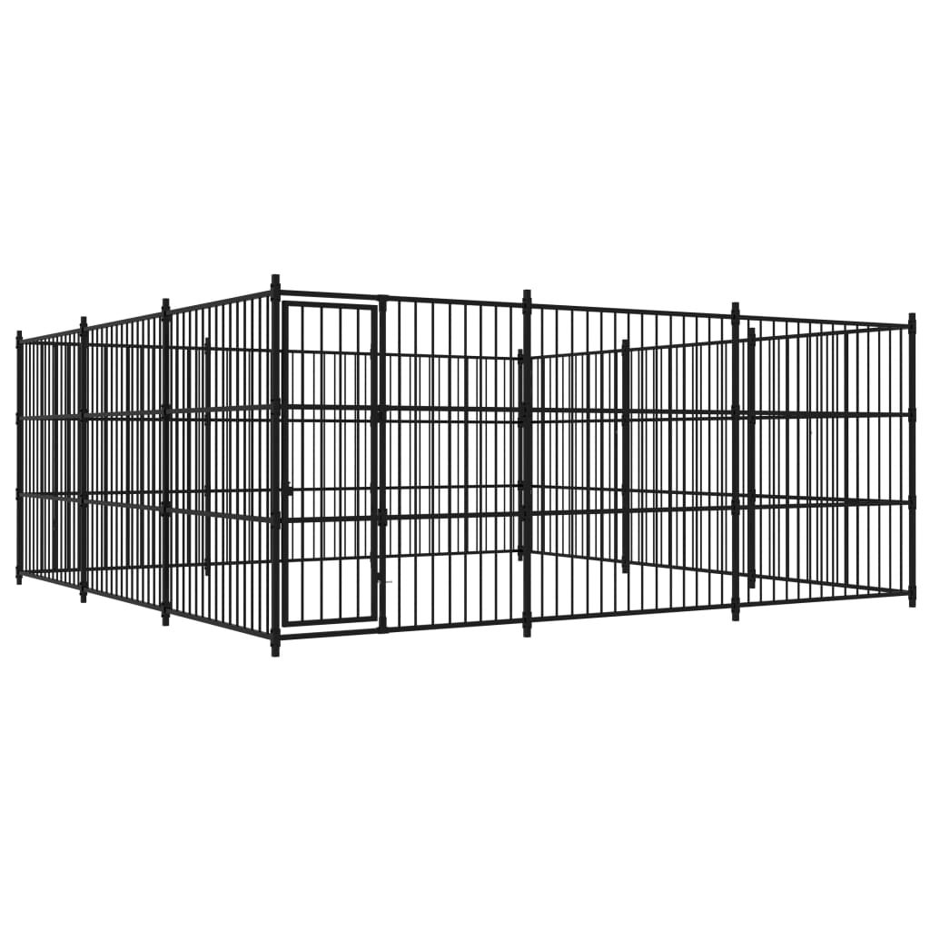 Κλουβί Σκύλου Εξωτερικού Χώρου 450 x 450 x 185 εκ. - Pakobazaar