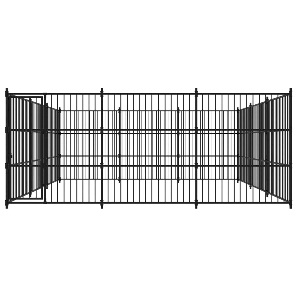 Κλουβί Σκύλου Εξωτερικού Χώρου 450 x 450 x 185 εκ. - Pakobazaar
