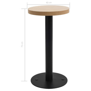 Τραπέζι Bistro Ανοιχτό Καφέ 40 εκ. από MDF - PAKOBAZAAR