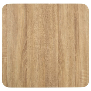 Τραπέζι Bistro Ανοιχτό Καφέ 50 x 50 εκ. από MDF - PAKOBAZAAR