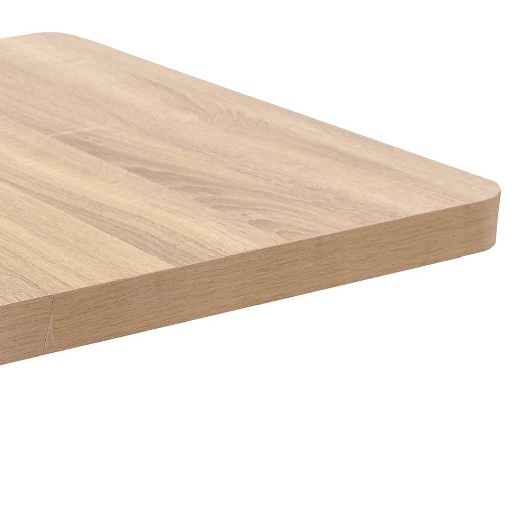 Τραπέζι Bistro Ανοιχτό Καφέ 60 x 60 εκ. από MDF - Pakobazaar