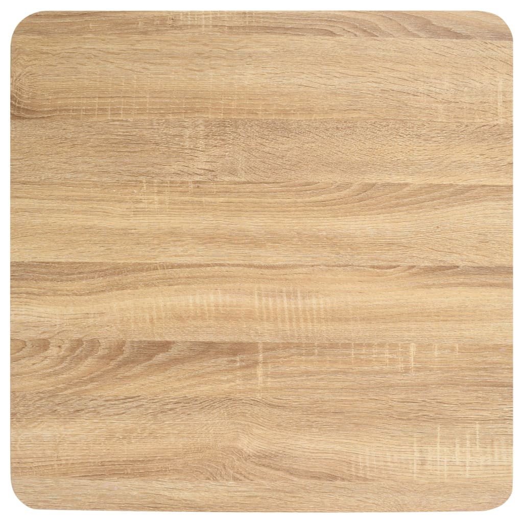 Τραπέζι Bistro Ανοιχτό Καφέ 60 x 60 εκ. από MDF - PAKOBAZAAR