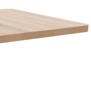 Τραπέζι Bistro Ανοιχτό Καφέ 80 x 80 εκ. από MDF - PAKOBAZAAR