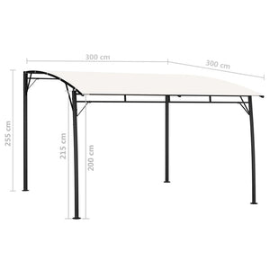 Σκιάσεις 3 x 3 x 2,55 m Κρεμ