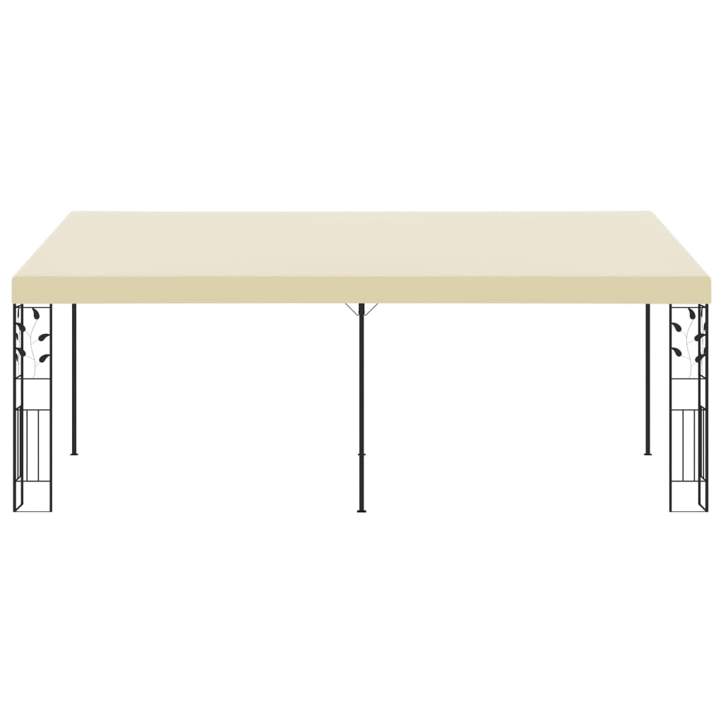 Κιόσκι Επιτοίχιο Κρεμ 6 x 3 x 2,5 μ. - Pakobazaar