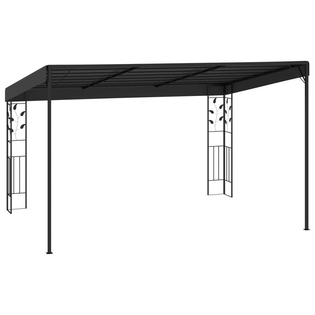 Κιόσκι Επιτοίχιο Ανθρακί 4 x 3 x 2,5 μ. - Pakobazaar