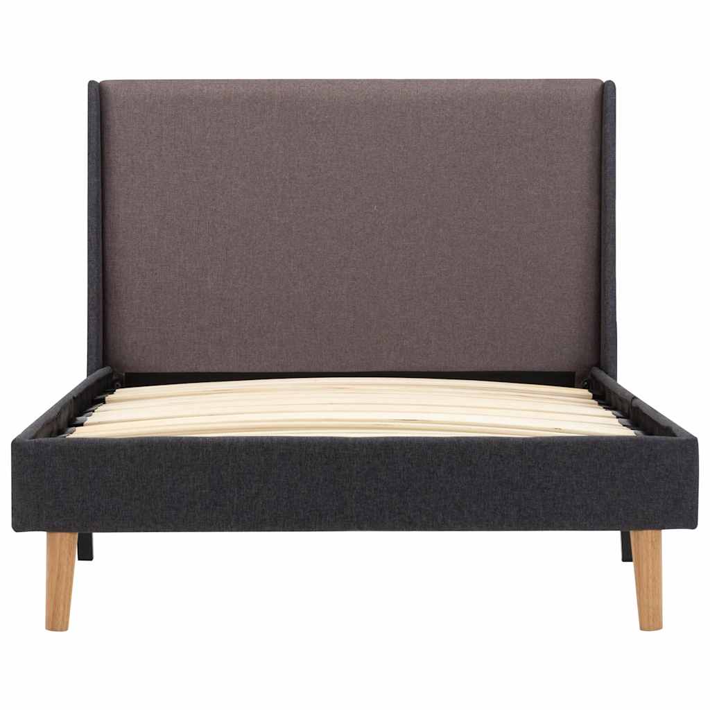 Πλαίσιο Κρεβατιού Taupe 100 x 200 εκ. Υφασμάτινο