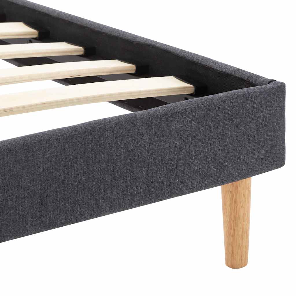 Πλαίσιο Κρεβατιού Taupe 100 x 200 εκ. Υφασμάτινο