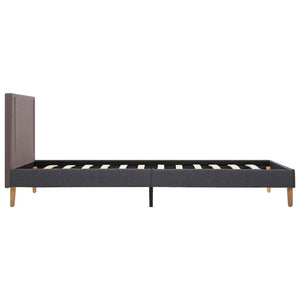 Πλαίσιο Κρεβατιού με LED Taupe/Σκ. Γκρι 120x200 εκ. Υφασμάτινο