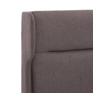 Πλαίσιο Κρεβατιού Χρώμα Taupe 120 x 200 εκ. Υφασμάτινο