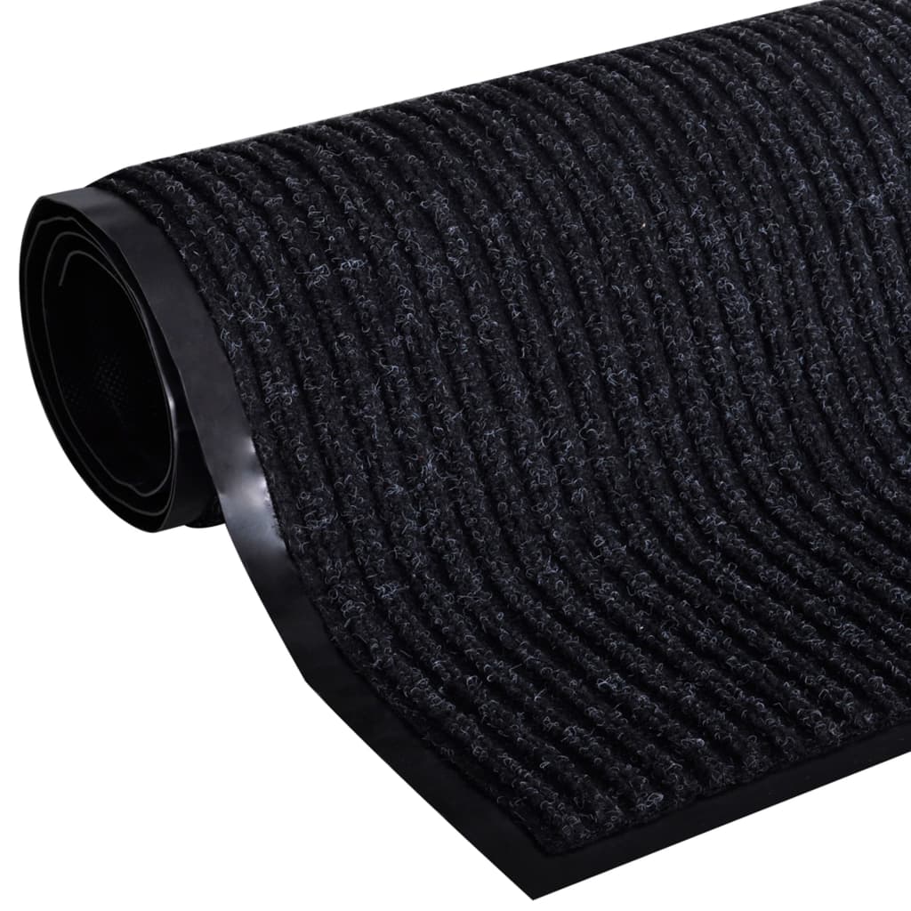 Πατάκι Πόρτας Μαύρο 117x220 εκ. PVC - PAKOBAZAAR