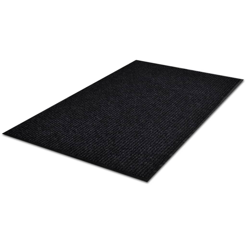 Πατάκι Πόρτας Μαύρο 117x220 εκ. PVC - PAKOBAZAAR