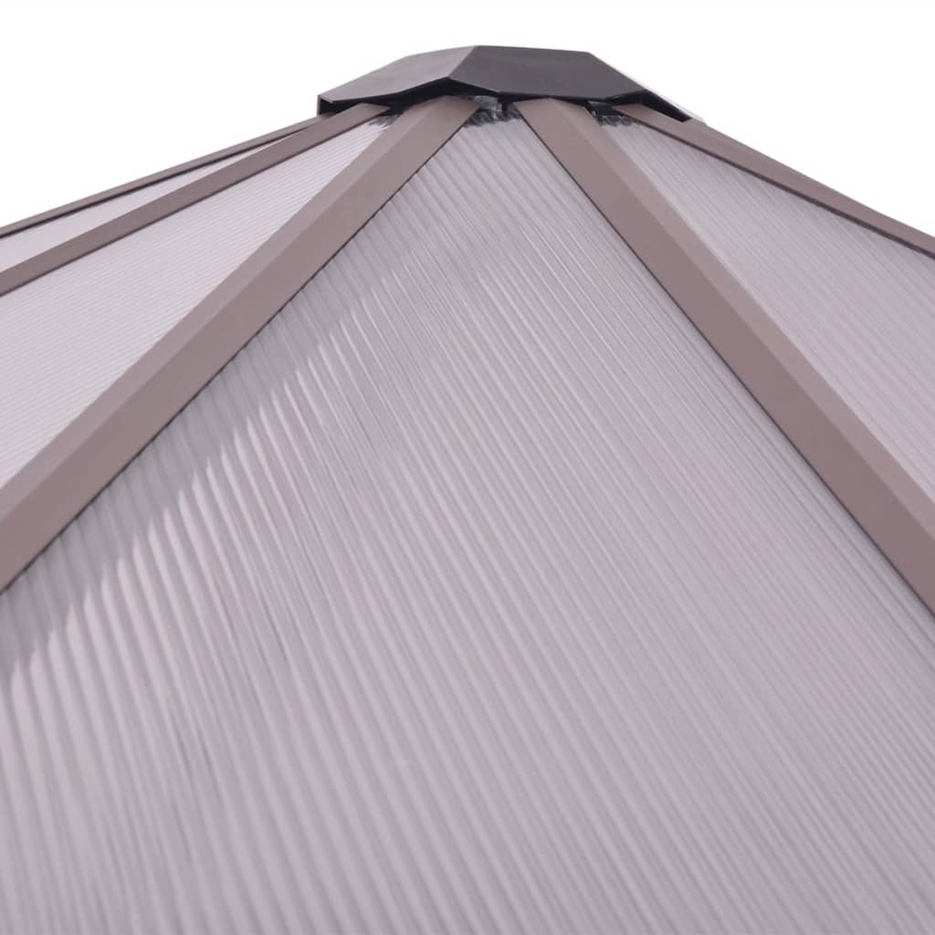 Θερμοκήπιο 240 x 211 x 232 εκ. Αλουμινίου - Pakobazaar