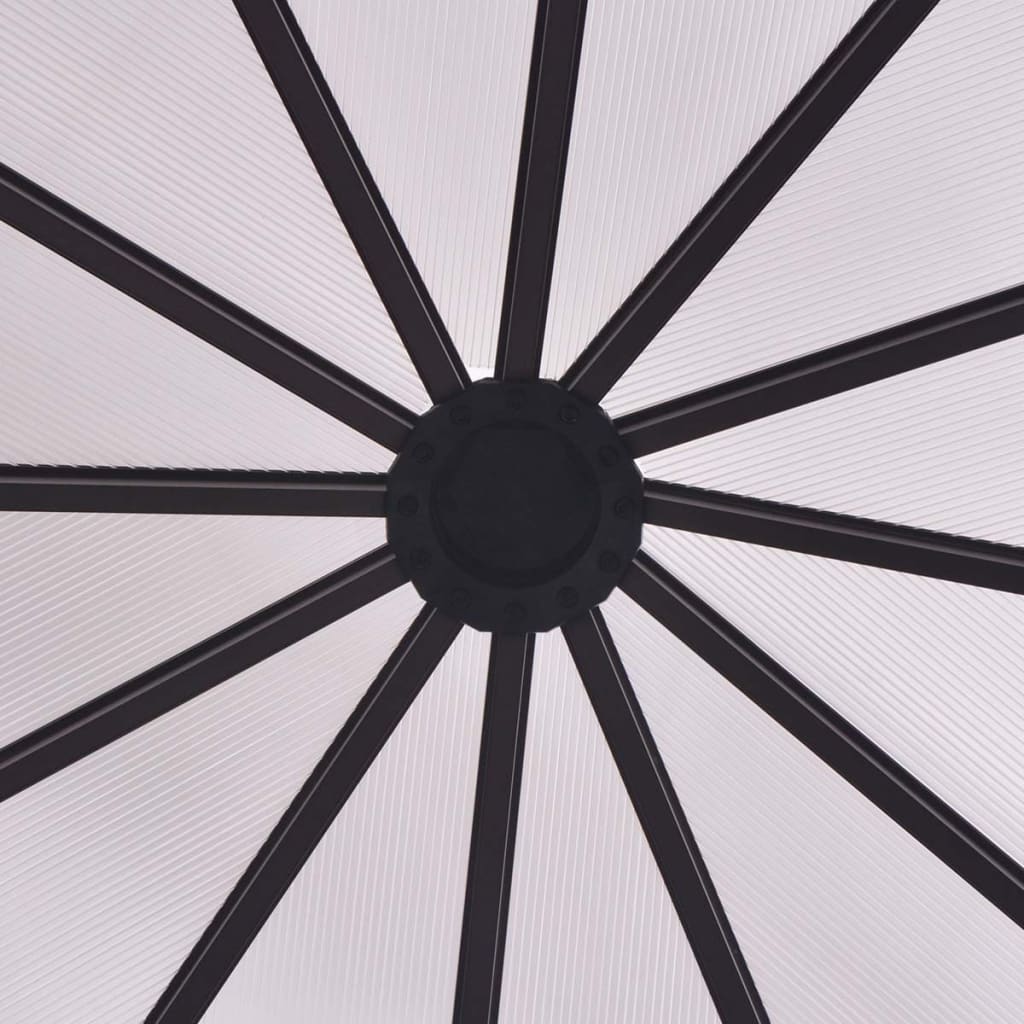 Θερμοκήπιο 240 x 211 x 232 εκ. Αλουμινίου - Pakobazaar