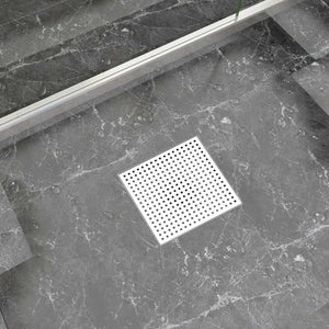 Σιφόνι Ντουζιέρας 28 x 28 εκ. από Ανοξείδωτο Ατσάλι