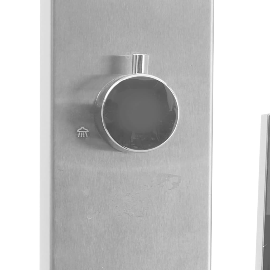 Ντουζιέρα Εξωτερικού Χώρου Ίσια από Ανοξείδωτο Ατσάλι