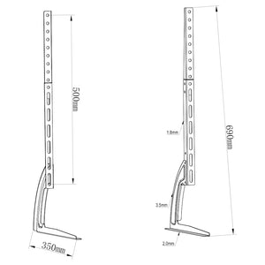 Βάση Τηλεόρασης Επιτραπέζια Universal 2 τεμ. 32"-70