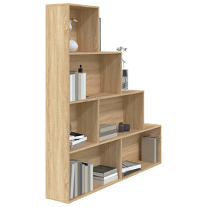 Βιβλιοθήκη/Διαχωριστικό Sonoma Δρυς 155x24x160 εκ. Επεξ. Ξύλο - Pakobazaar