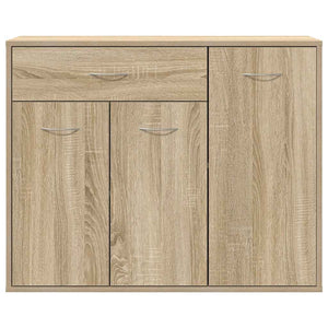 Μπουφές Sonoma Δρυς 88 x 30 x 70 εκ. από Επεξεργασμένο Ξύλο