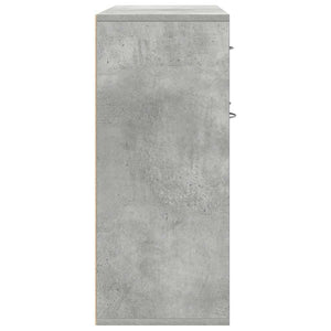 Μπουφές Γκρι του Σκυροδέματος 88 x 30 x 70 εκ. από Επεξ. Ξύλο - Pakobazaar