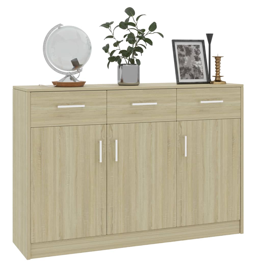 Μπουφές Sonoma Δρυς 110 x 30 x 75 εκ. από Επεξ. Ξύλο