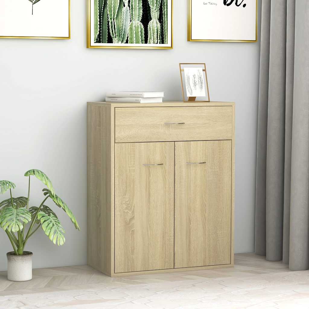 Ντουλάπι Sonoma Δρυς 60 x 30 x 75 εκ. από Επεξ. Ξύλο - Pakobazaar