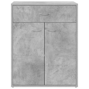 Ντουλάπι Γκρι του Σκυροδέματος 60 x 30 x 75 εκ. από Επεξ. Ξύλο - Pakobazaar