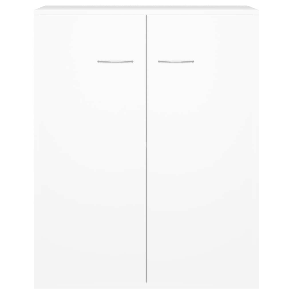 Ντουλάπι Λευκό 60 x 30 x 75 εκ. από Επεξεργασμένο Ξύλο