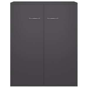 Ντουλάπι Γκρι 60 x 30 x 75 εκ. από Επεξ. Ξύλο